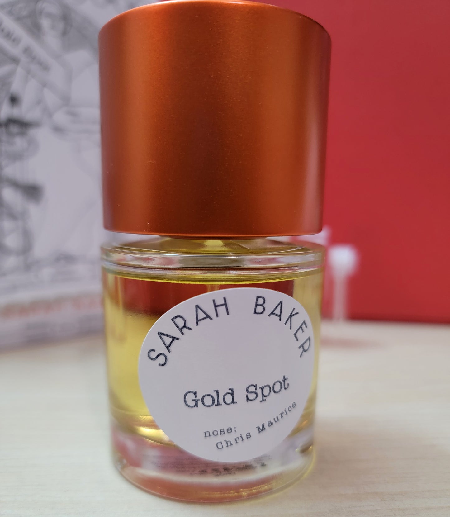 Gold Spot - Sarah Baker, Extrait de parfum 0.8ml, 2ml, 5ml sample