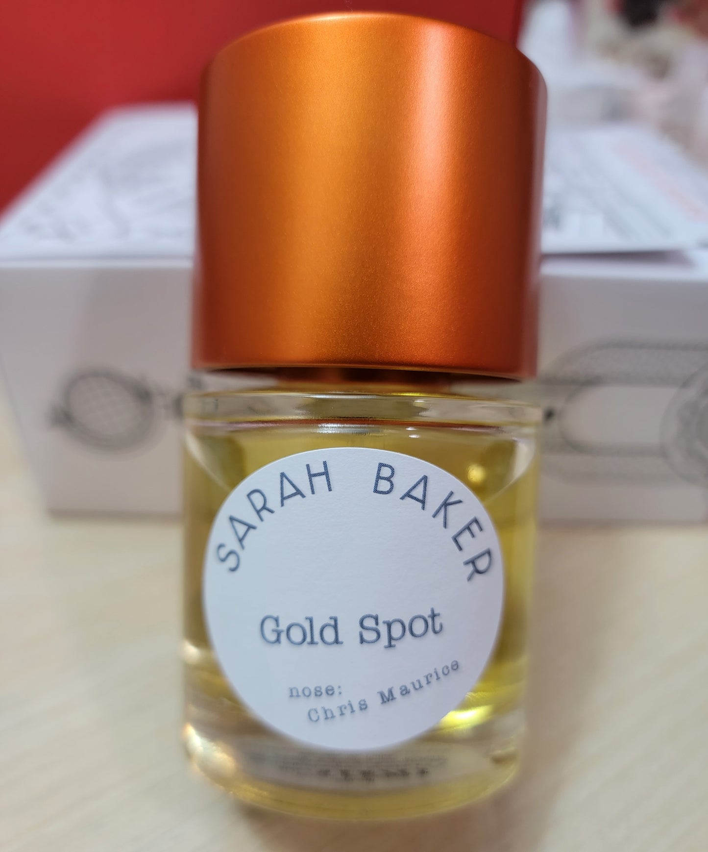 Gold Spot - Sarah Baker, Extrait de parfum 0.8ml, 2ml, 5ml sample