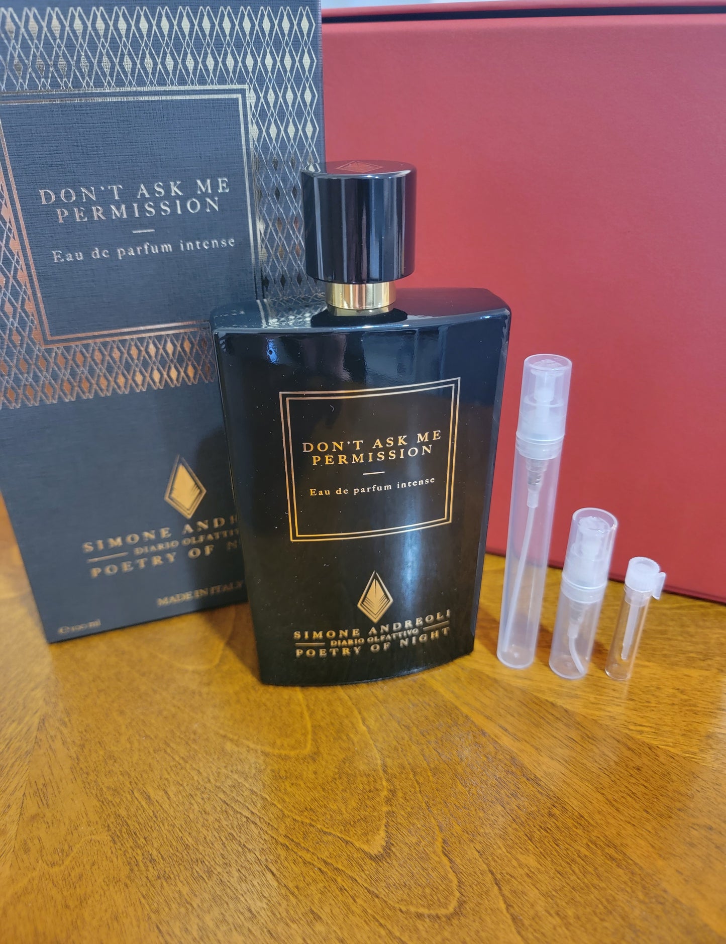 Don't Ask Me Permission - Simone Andreoli, Eau de parfum 0.8ml, 2ml, 5ml sample