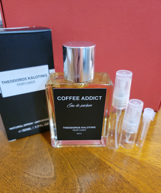 Coffee Addict - Theodoros Kalotinis, Eau de parfum 0.8ml, 2ml, 5ml sample