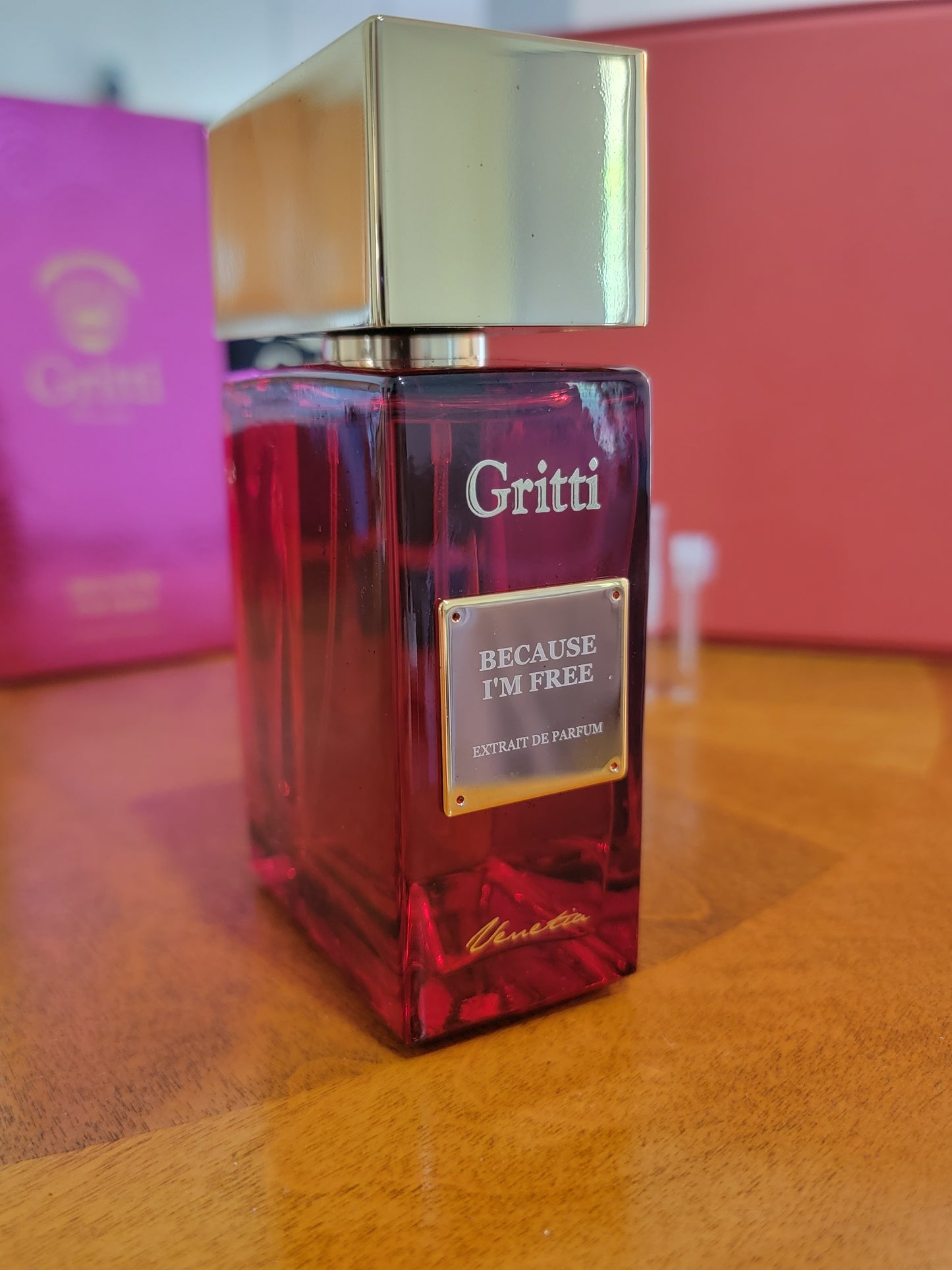 Because I'm Free - Gritti, Extrait de parfum 0.8ml, 2ml, 5ml sample