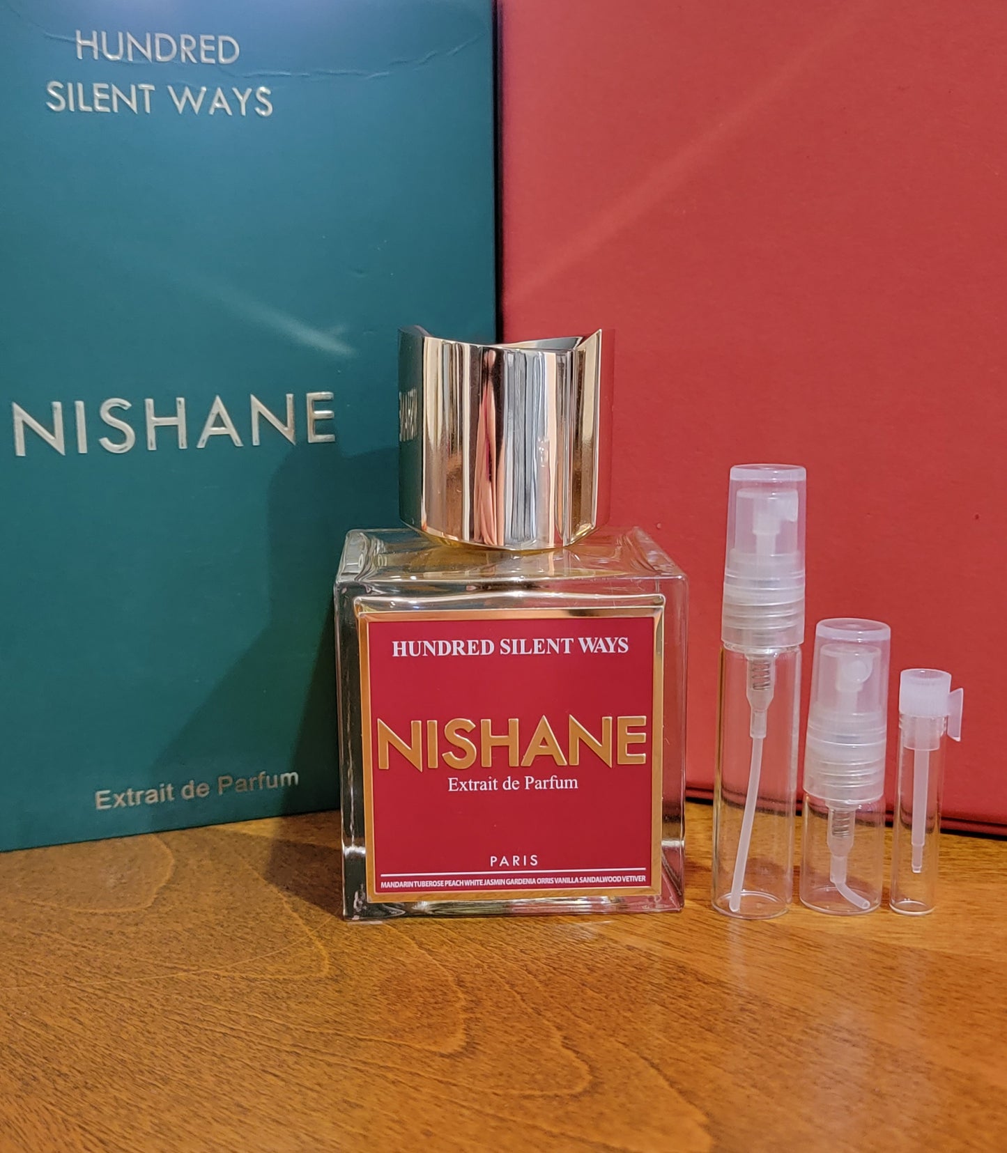 Hundred Silent Ways- Nishane, Eau de parfum 0.8ml, 2ml, 5ml sample