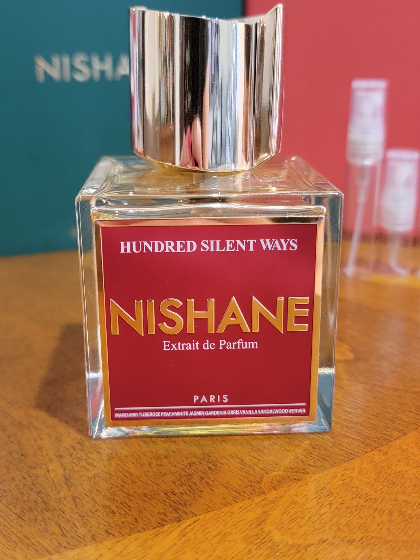 Hundred Silent Ways- Nishane, Eau de parfum 0.8ml, 2ml, 5ml sample