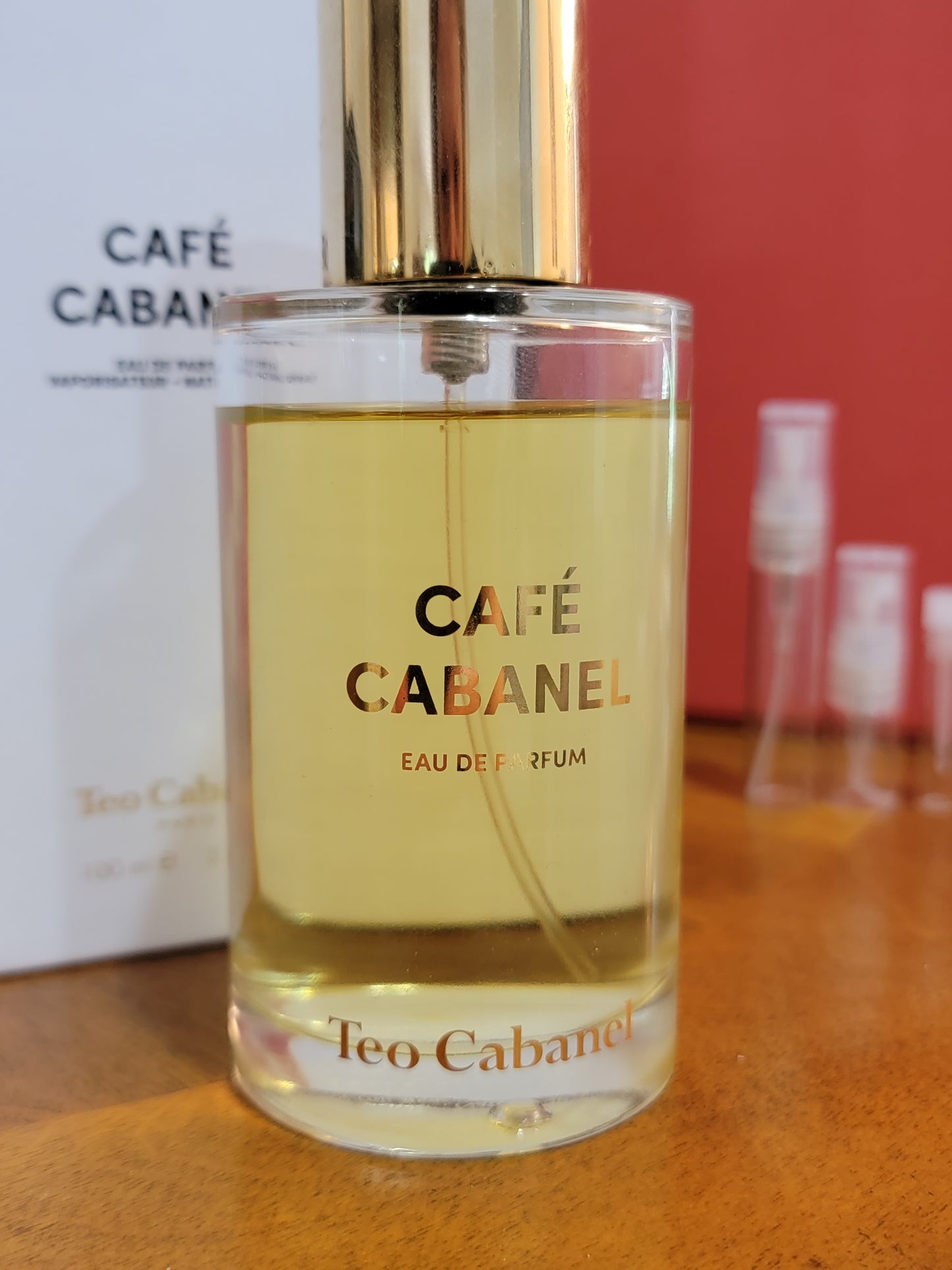 Café Cabanel - Teo Cabanel, Eau de parfum 0.8ml, 2ml, 5ml sample