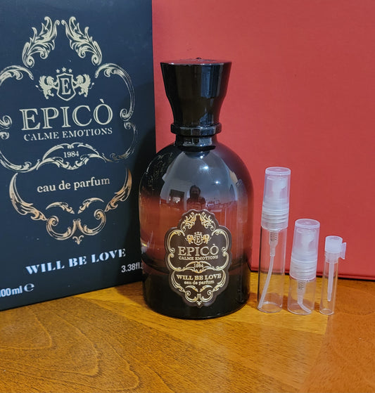 Will be Love- Epicò, Eau de parfum 0.8ml, 2ml, 5ml sample