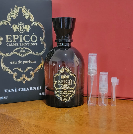 Vani Charnel - Epicò, Eau de parfum 0.8ml, 2ml, 5ml sample