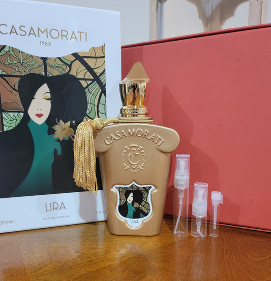 Lira - Xerjoff, Eau de parfum 0.8ml, 2ml, 5ml sample