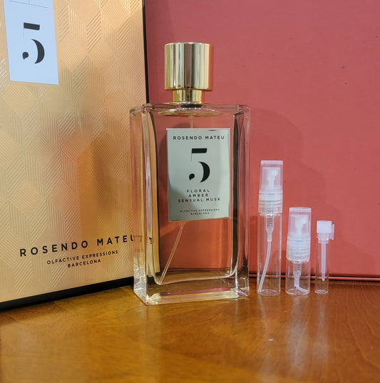 N 5 Rosendo Mateu, Eau de parfum 0.8ml, 2ml, 5ml sample