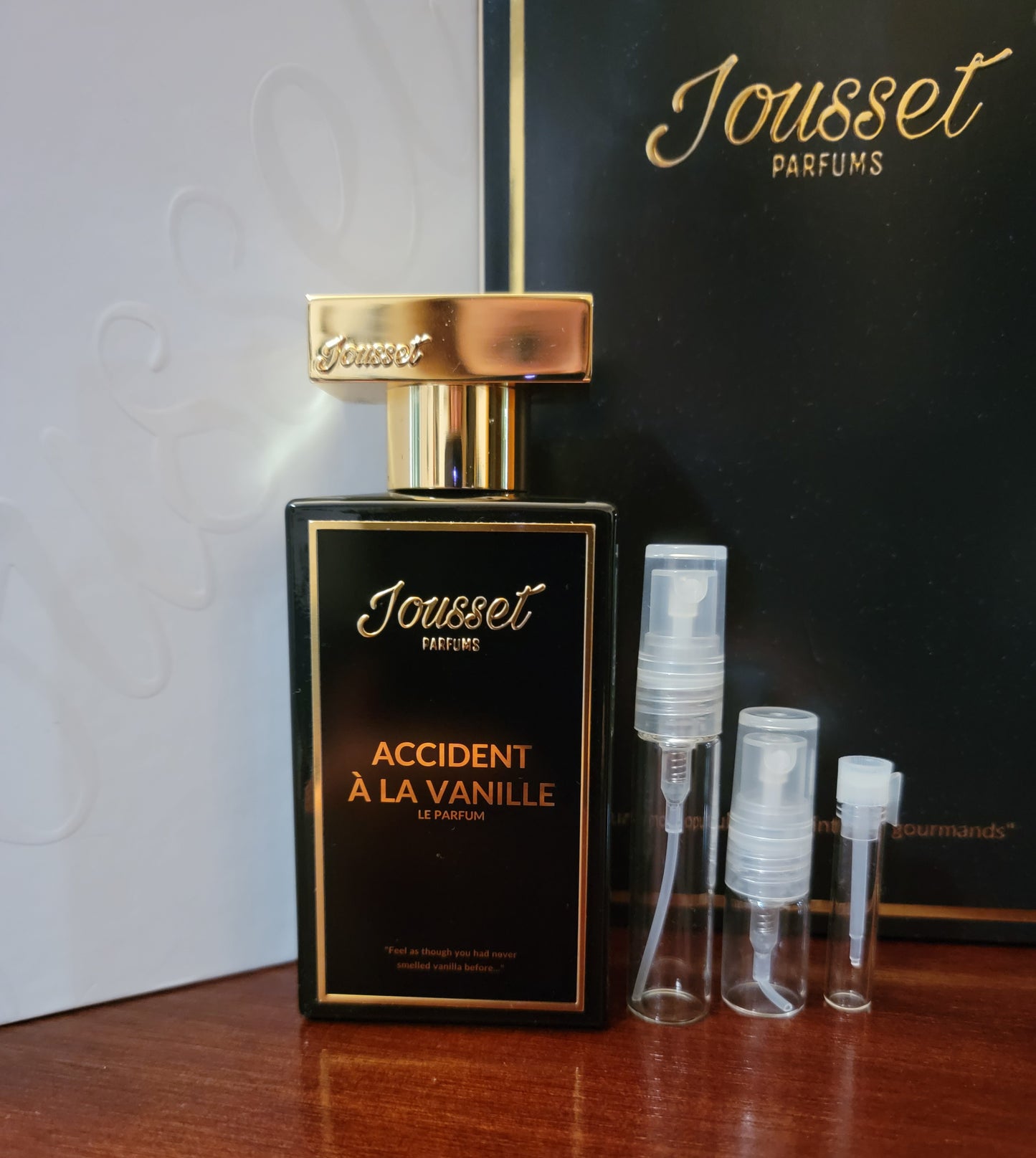 Accident a la Vanille - Jousset Parfums, Eau de parfum 0.8ml, 2ml, 5ml sample