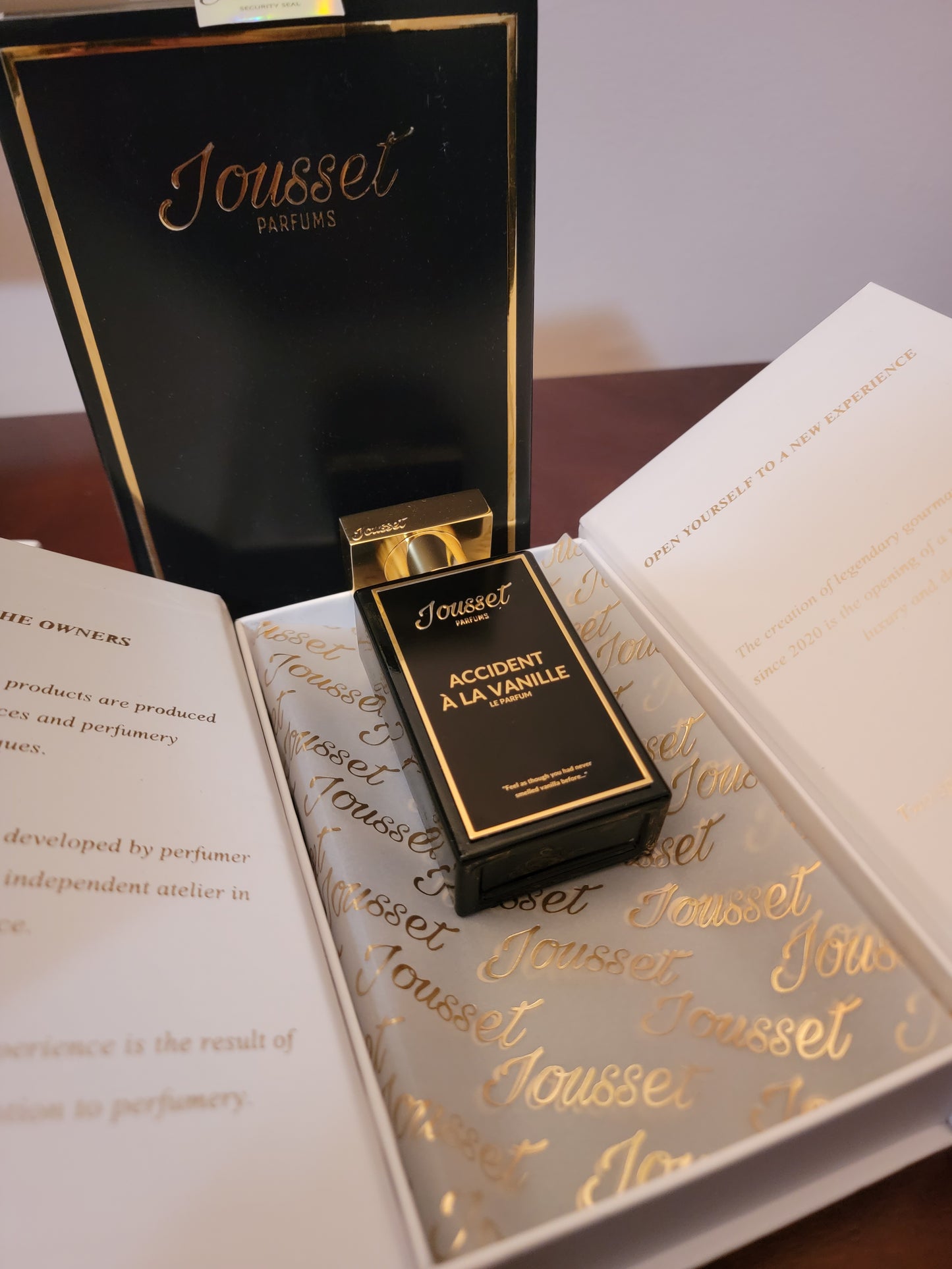 Accident a la Vanille - Jousset Parfums, Eau de parfum 0.8ml, 2ml, 5ml sample