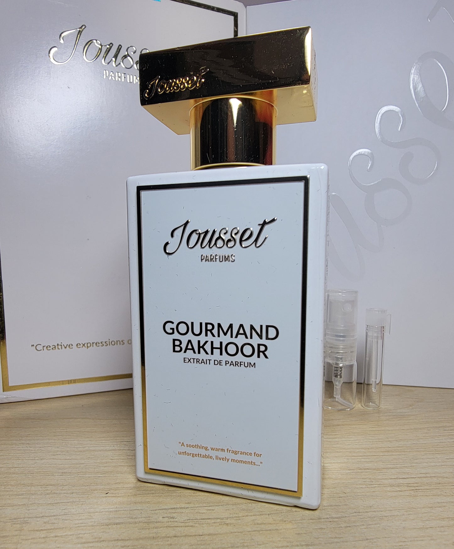 Gourmand Bakhoor - Jousset Parfums, Eau de parfum 0.8ml, 2ml, 5ml sample