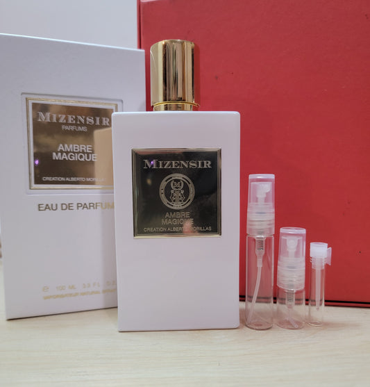 Ambre Magique - Mizensir, Eau de parfum 0.8ml, 2ml, 5ml sample