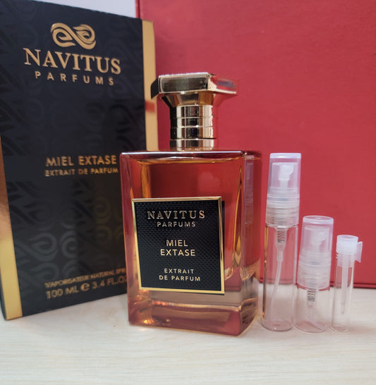 Miel Extase - Navitus Parfums, Extrait de parfum 0.8ml, 2ml, 5ml sample