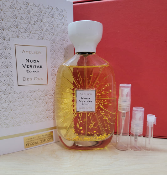 Nuda Veritas EXTRAIT - Atelier des Ors, Extrait de parfum 0.8ml, 2ml, 5ml sample