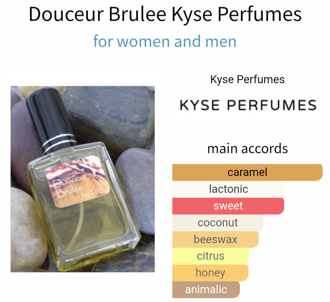 Douceur Brulee - Kyse Parfums, Eau de parfum 0.8ml, 2ml, 5ml sample