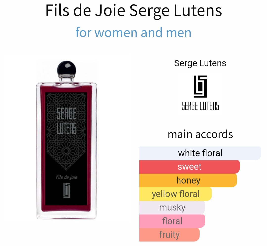 Fils de Joie - Serge Lutens, Eau de parfum 0.8ml, 2ml, 5ml sample