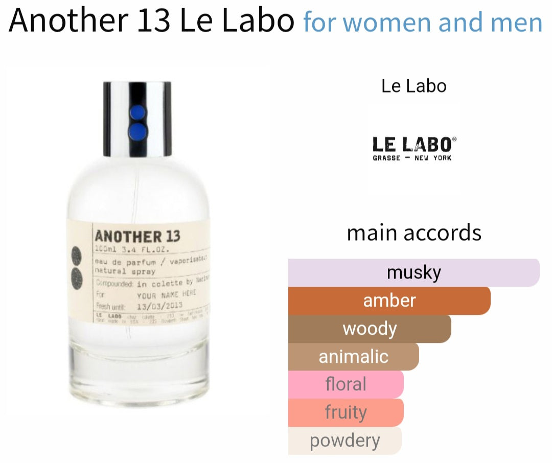 Another 13 - Le Labo, Eau de parfum 0.8ml, 2ml, 5ml sample