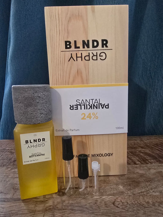 Santal Painkiller - BLNDRGRPHY, Eau de parfum 0.8ml, 2ml, 5ml sample